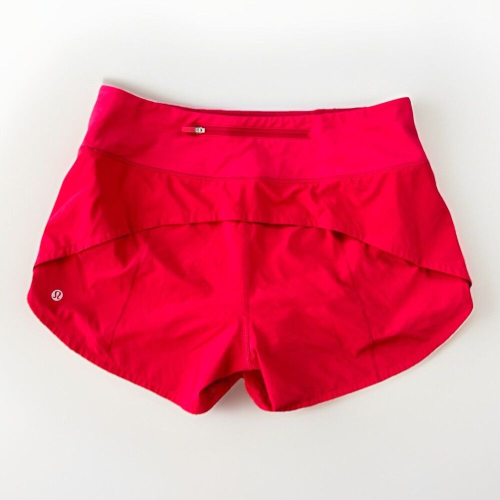 lululemon athletica Bright Pink Layered Athletic Shorts